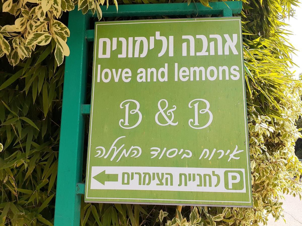 Love & Lemons Yesod Hamaala Bagian luar foto